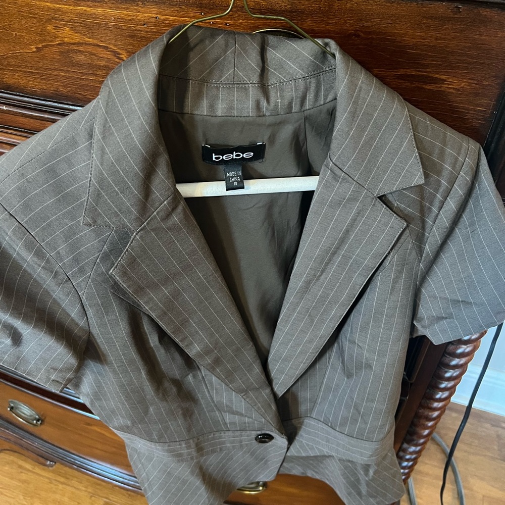 Bebe Cropped Jacket - image 3